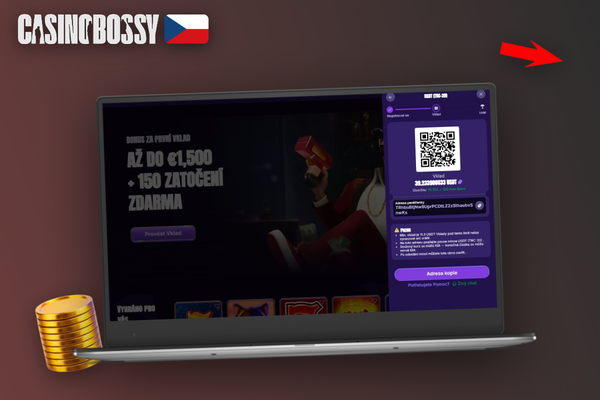 Výběr správné platební metody v pokladně Bossy na notebooku i mobilu
